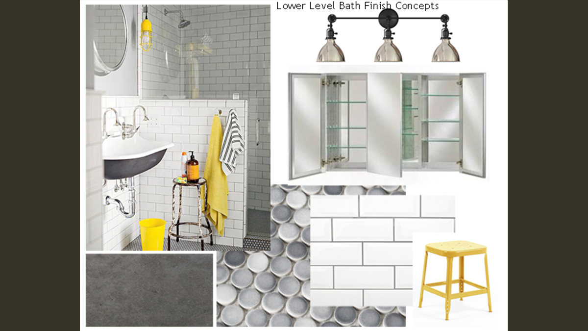 Interior Concept Design Image - Lower Level Bath