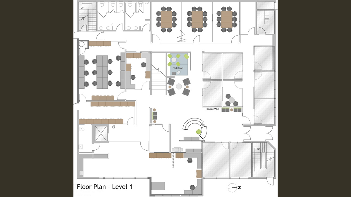 Floor 1 Furnishings Plan